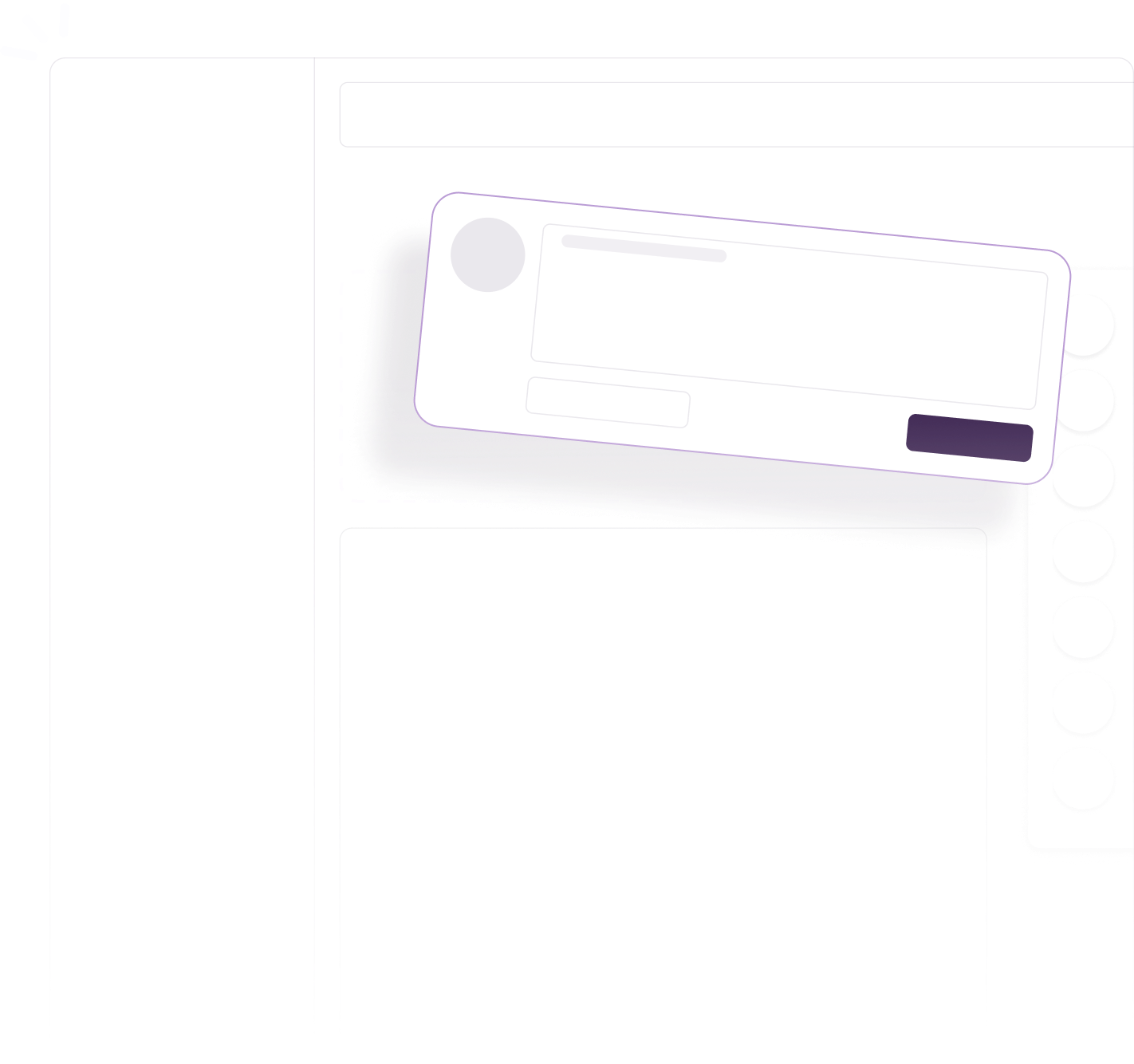 Mockup da plataforma Plura